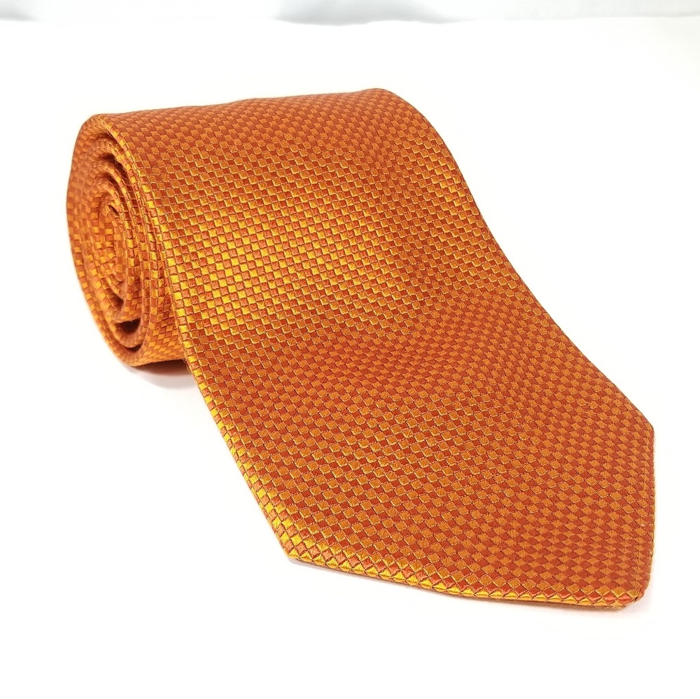 Brooks Brothers Makers Microchek 100% Silk Tie